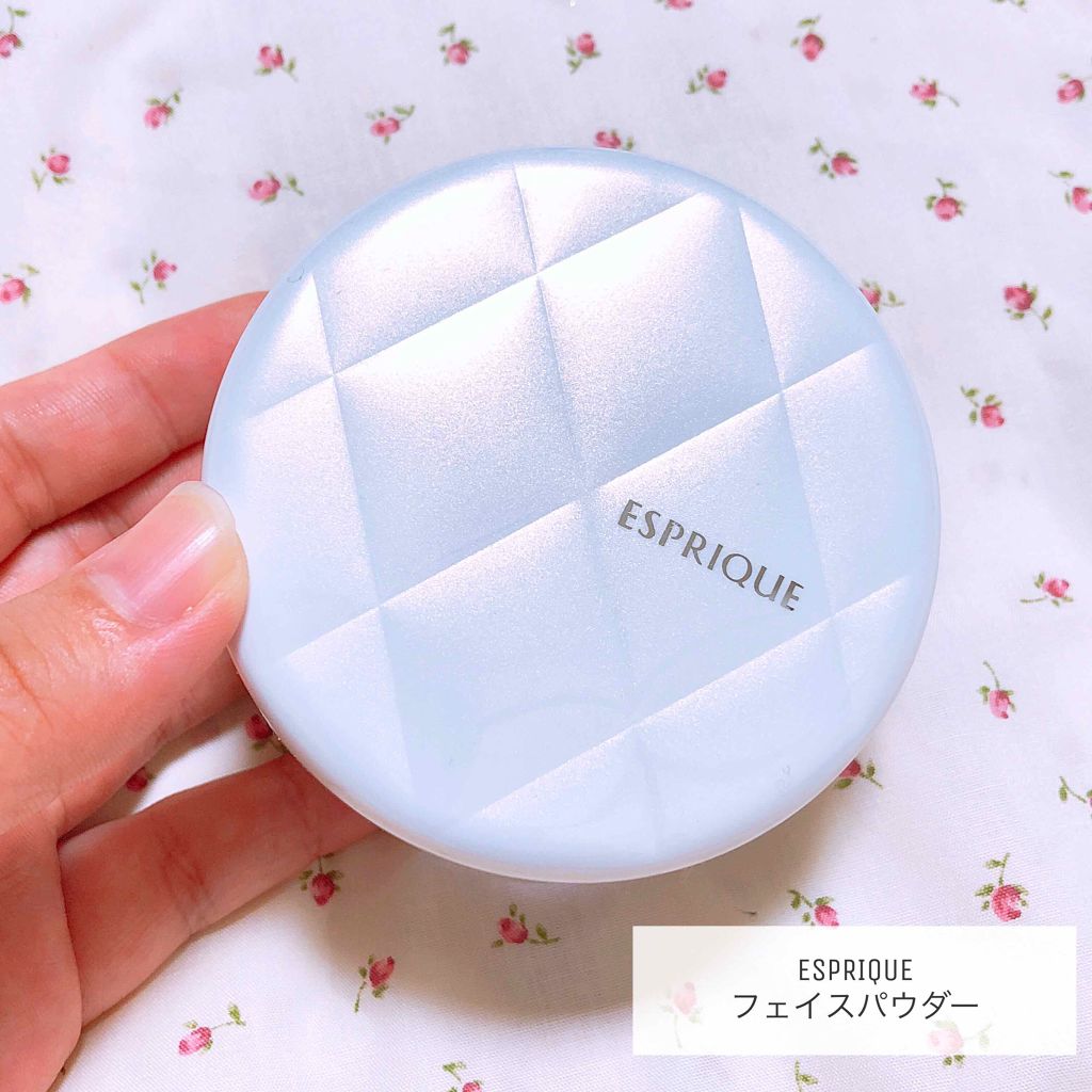フェイスパウダー 00 ナチュラルカバータイプ/ESPRIQUE/ルースパウダーを使ったクチコミ（1枚目）