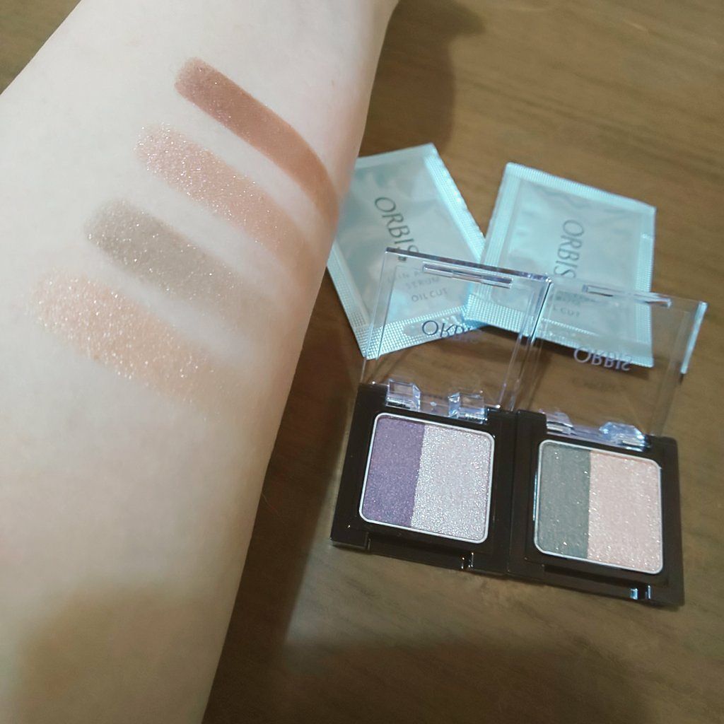 ツイングラデーションアイカラー/オルビス/アイシャドウパレットを使ったクチコミ（2枚目）