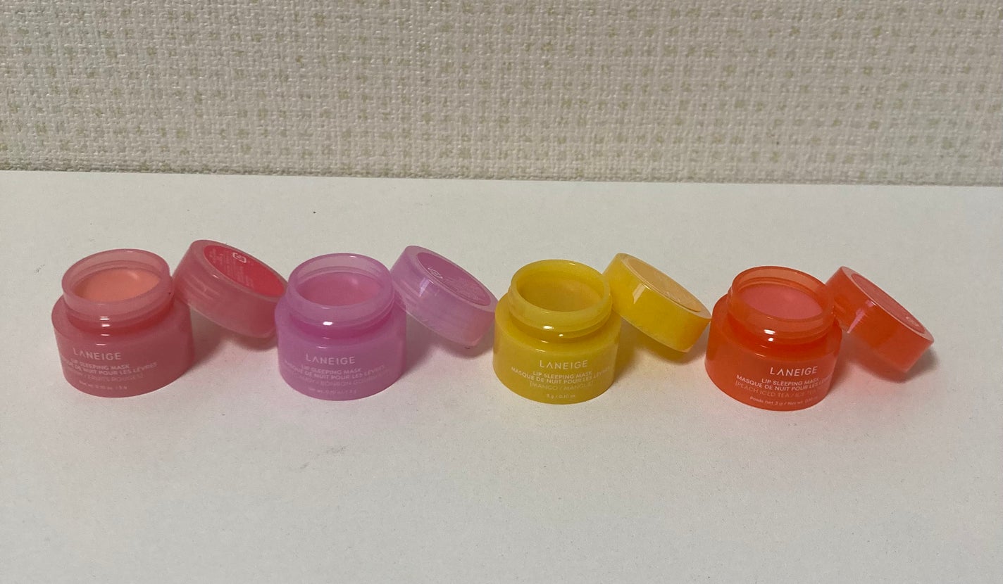 リップスリーピングマスク ドリーミーリップキット/LANEIGE/その他キットセットを使ったクチコミ(3枚目)