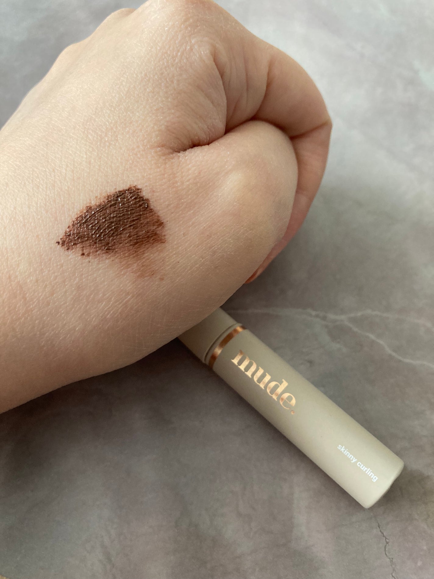 インスパイアスキニーカーリングマスカラ/mude/マスカラを使ったクチコミ(2枚目)