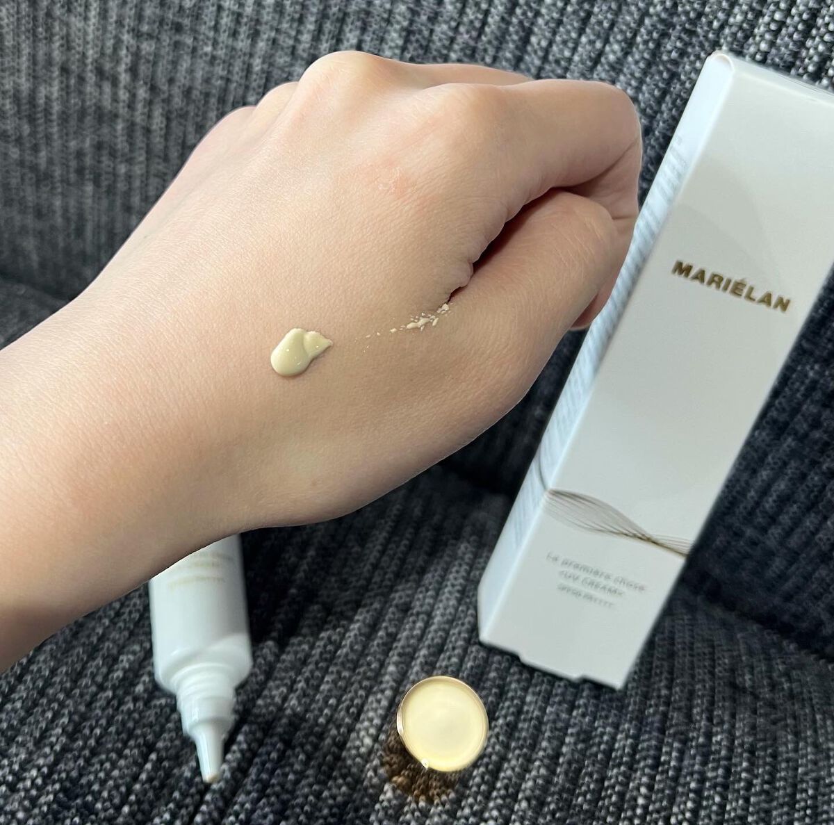 UVクリーム La premiere chose/MARIÉLAN/日焼け止めクリームを使ったクチコミ(3枚目)