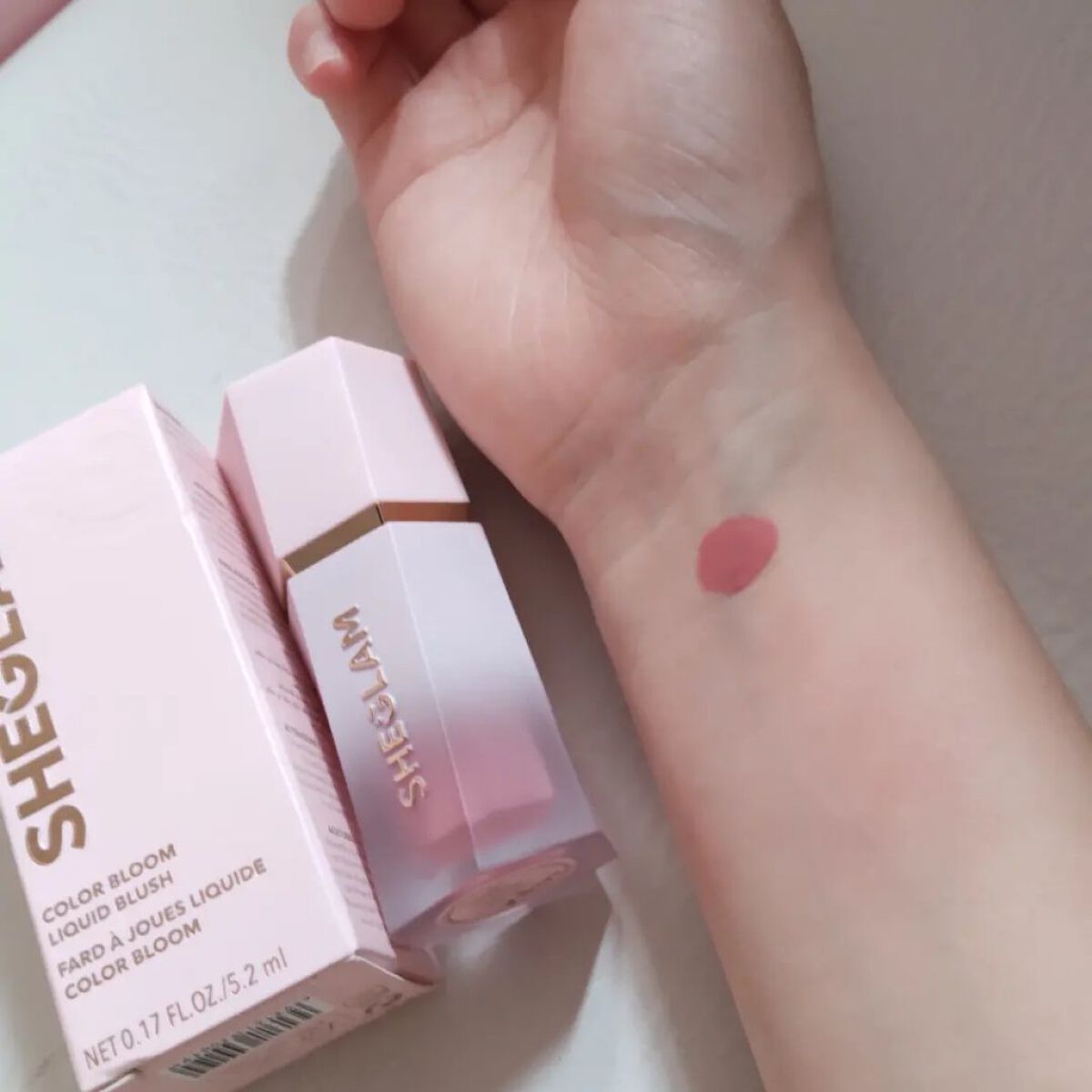 シーグラム カラーブルーム リキッドブラッシュ/SHEGLAM/リキッドチークを使ったクチコミ（3枚目）
