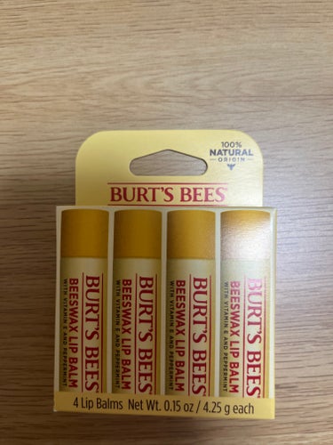 ビーズワックスリップバーム/BURT'S BEES/リップケア・リップクリームを使ったクチコミ（1枚目）