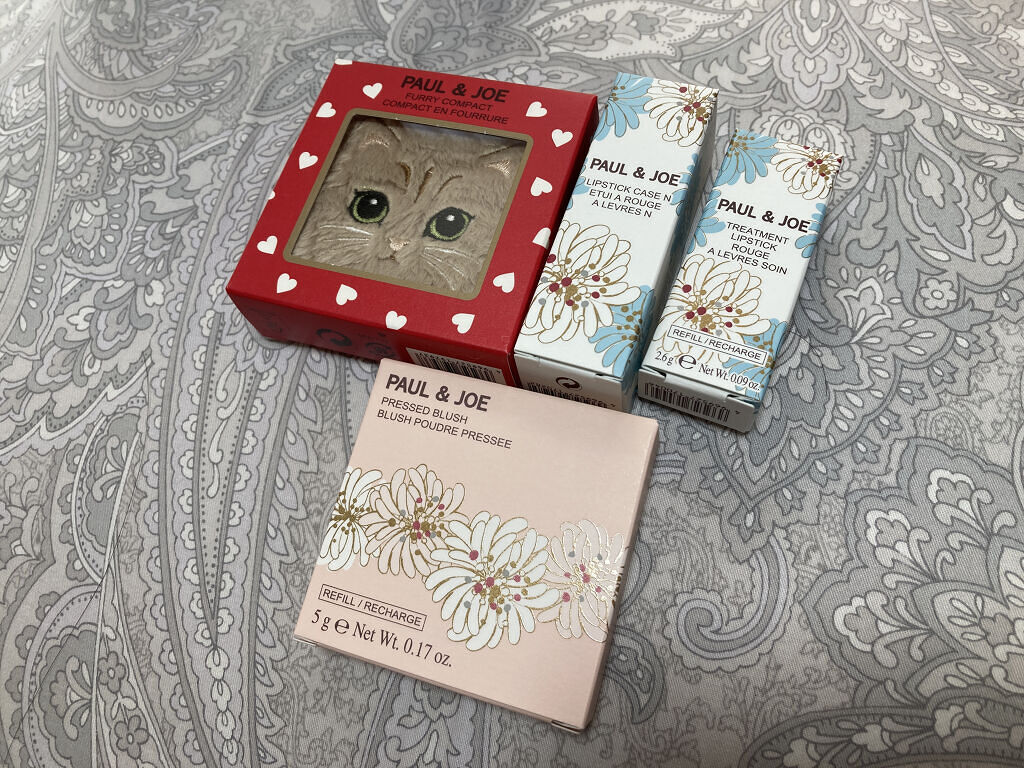 プレスト ブラッシュ 01 スクレドール/PAUL & JOE BEAUTE/パウダーチークを使ったクチコミ（2枚目）