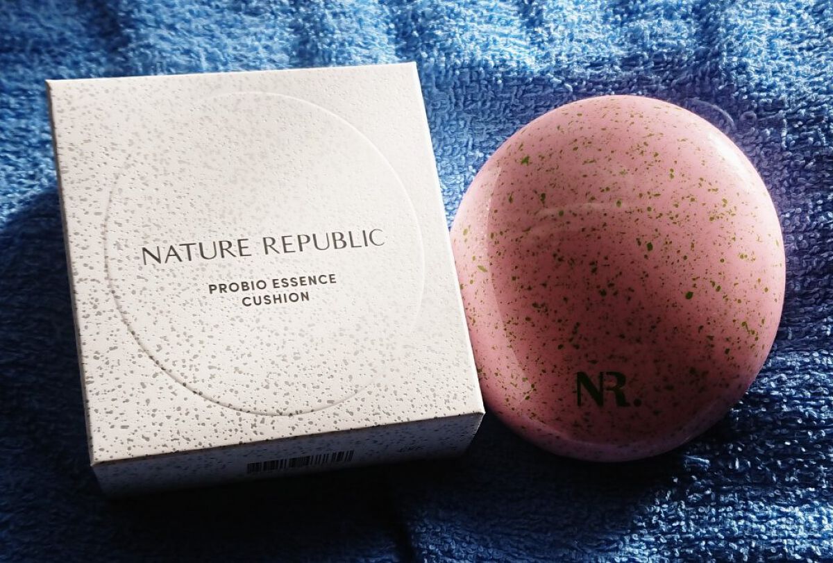 PROBIOエッセンスクッション/ネイチャーリパブリック/クッションファンデーションを使ったクチコミ（1枚目）