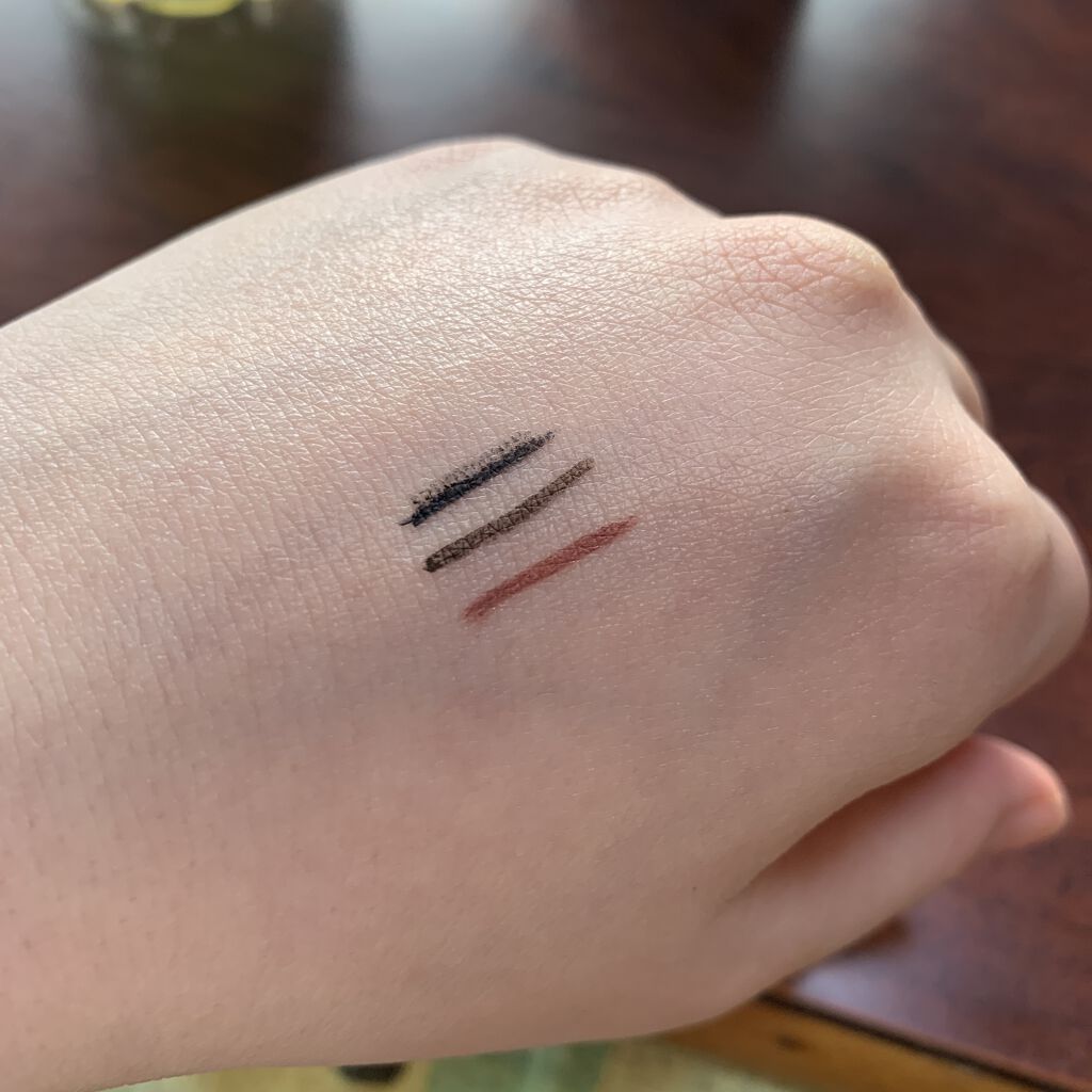 レアフィットジェルペンシル BR-2 ビターブラウン/KATE/ジェルアイライナーを使ったクチコミ（2枚目）