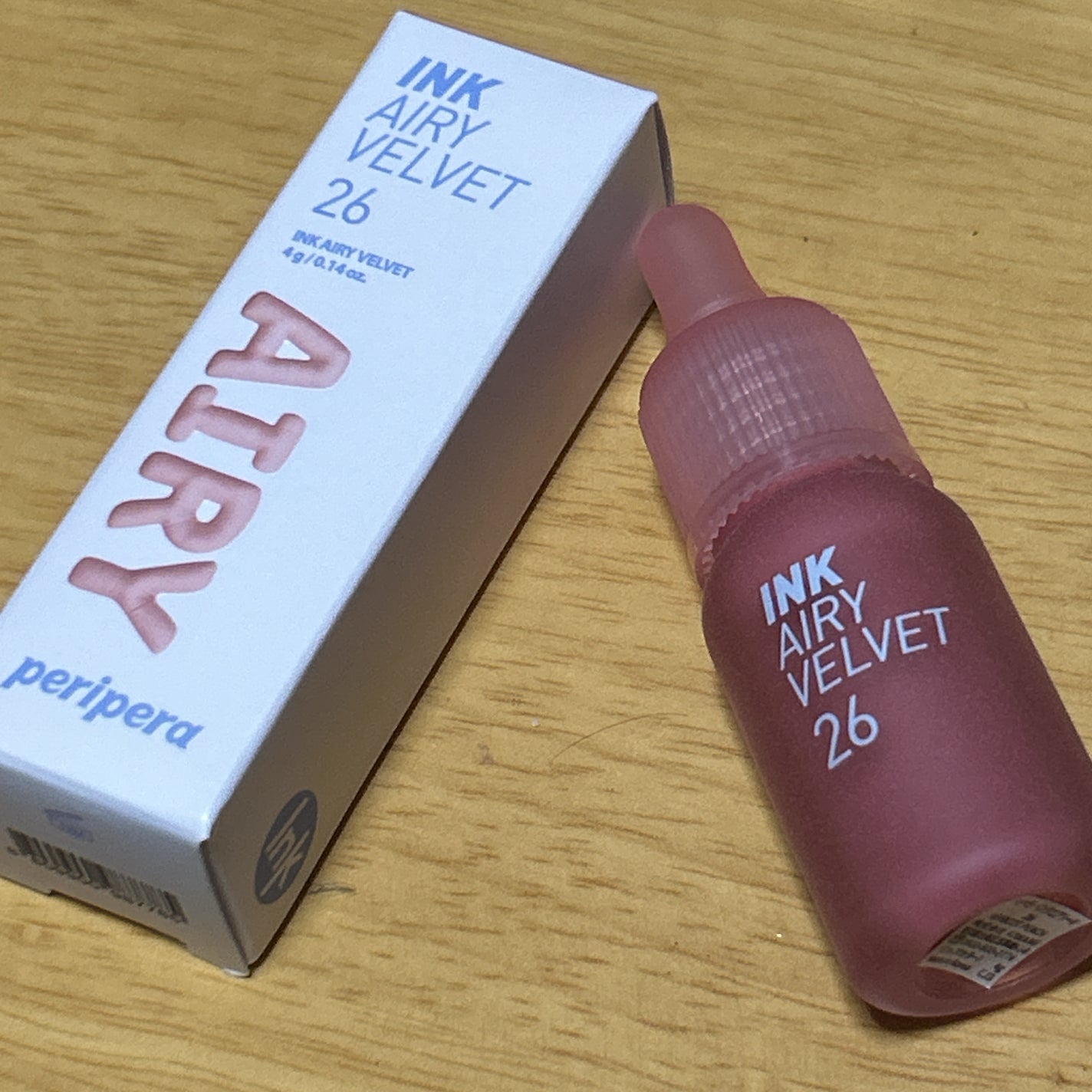 インク エアリー ベルベット/PERIPERA/口紅を使ったクチコミ(1枚目)