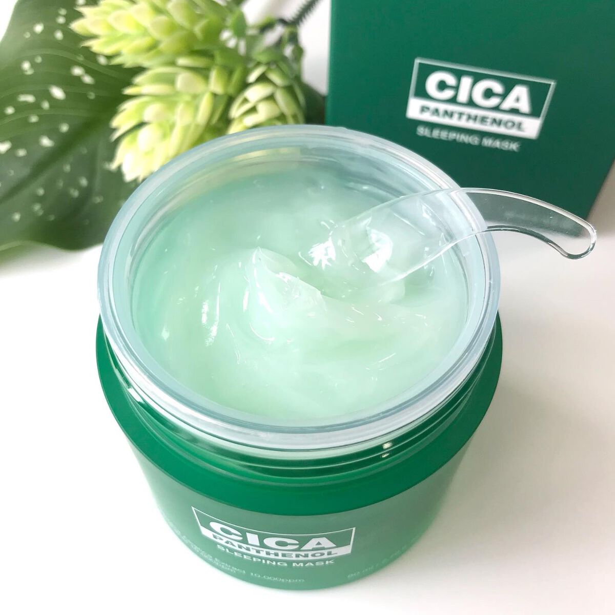 シカパンテノールスリーピングマスク/SNP/フェイスクリームを使ったクチコミ（3枚目）