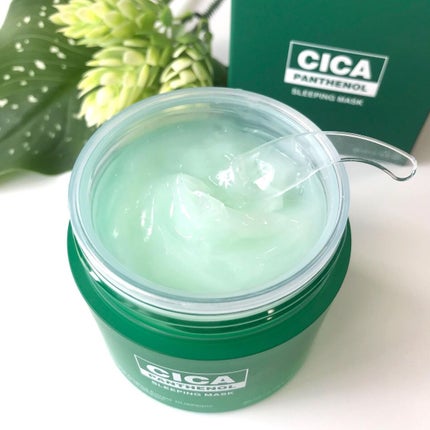 シカパンテノールスリーピングマスク/SNP/フェイスクリームを使ったクチコミ(3枚目)