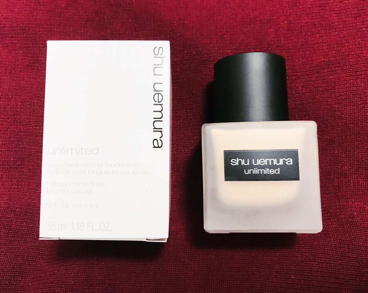 旧）アンリミテッド ラスティング フルイド｜shu uemuraの色味は？色