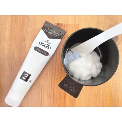 カラークリーム/got2b/ヘアカラーを使ったクチコミ(3枚目)