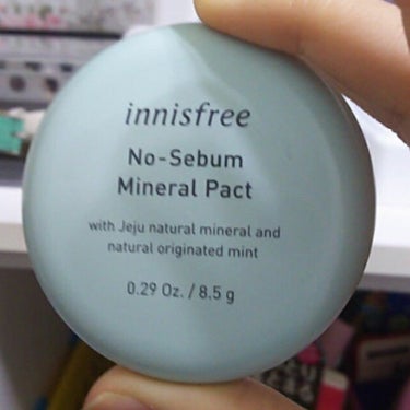 ノーセバム ミネラルパクト N/innisfree/プレストパウダーを使ったクチコミ（1枚目）