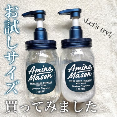 試してみた】スリーク アミノセラム シャンプー/ヘアトリートメント