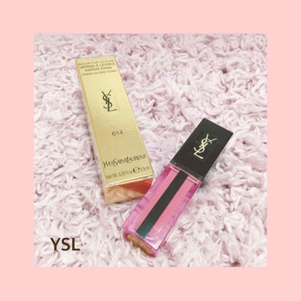 ルージュ ピュールクチュール ヴェルニ ウォーターステイン/YVES SAINT LAURENT BEAUTE/口紅を使ったクチコミ(1枚目)