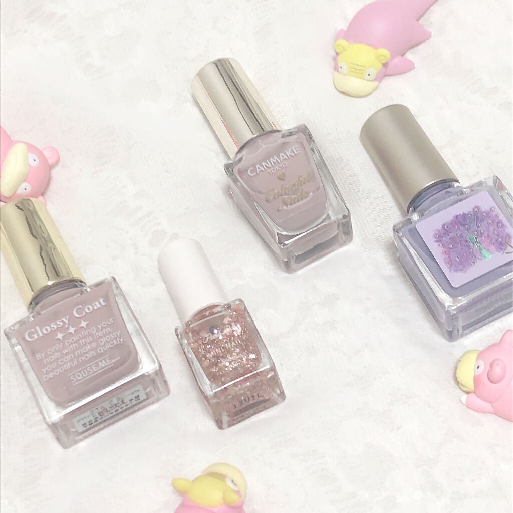 カラフルネイルズ/キャンメイク/マニキュアを使ったクチコミ(4枚目)