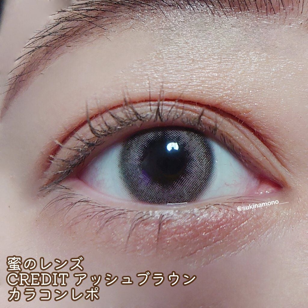 CREDIT/蜜のレンズ/カラーコンタクトレンズを使ったクチコミ(1枚目)