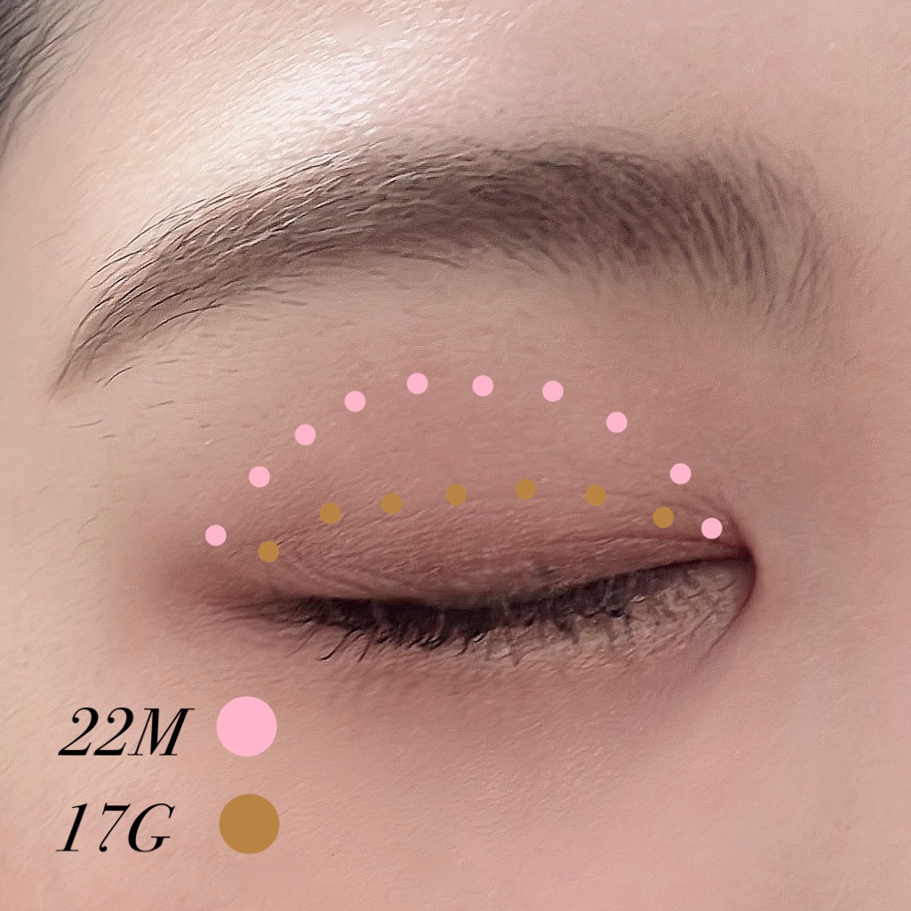 アイグロウジェム スキンシャドウ 17G autumn dazzle/DECORTÉ/ジェル・クリームアイシャドウを使ったクチコミ（2枚目）