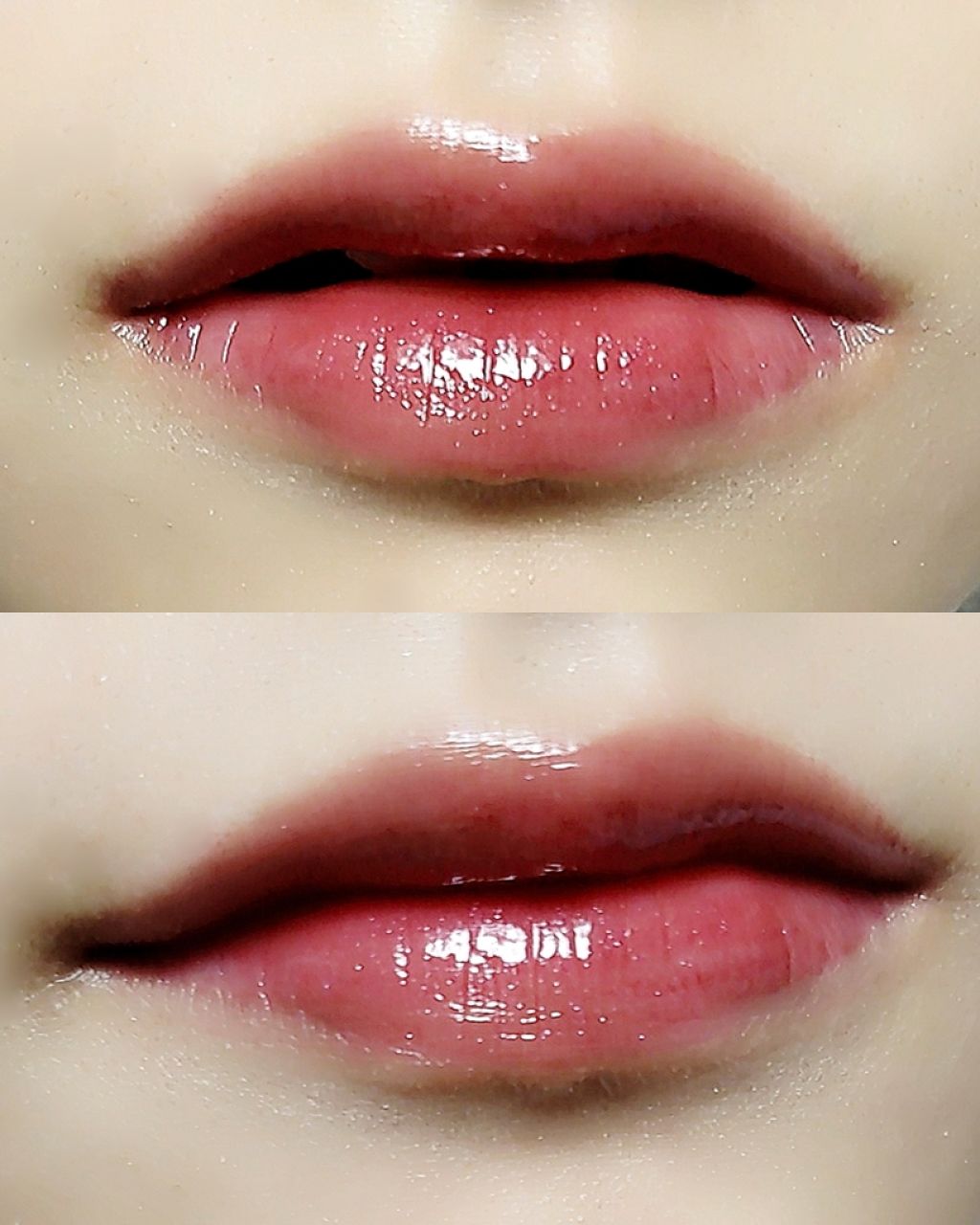 ウォーターライトティント（水光ティント）/MISSHA/リップグロスを使ったクチコミ（2枚目）