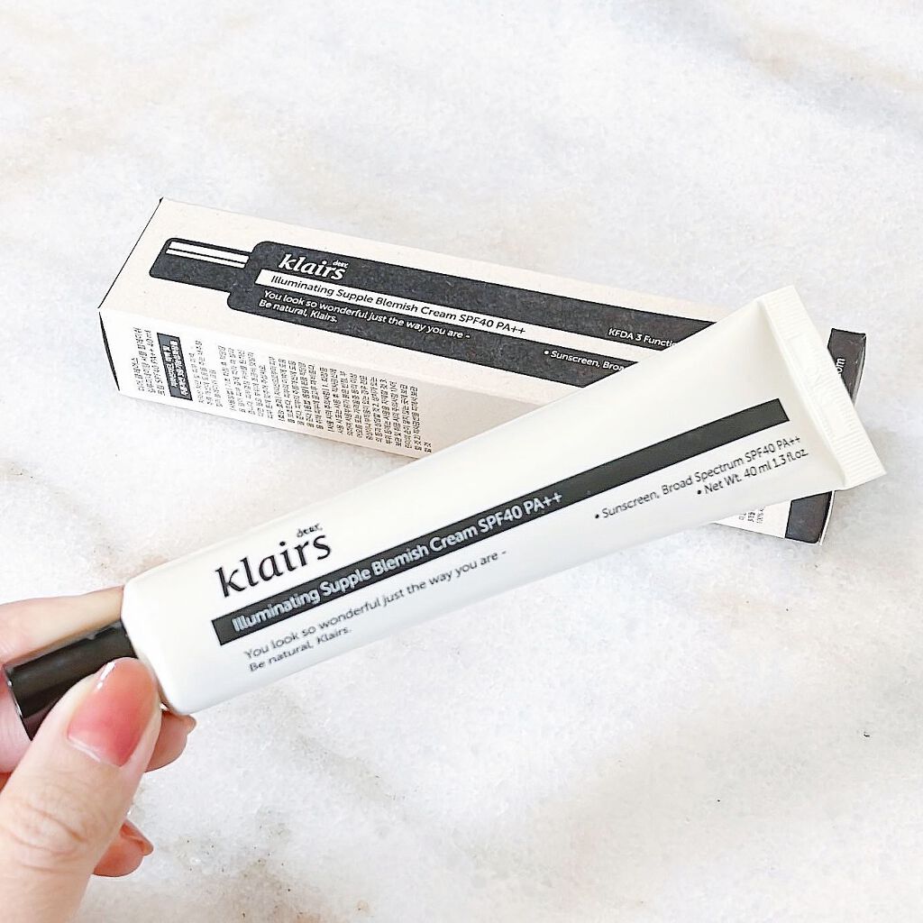 イルミネーティングサプルブレミッシュクリーム(40ml)/Klairs/化粧下地を使ったクチコミ(2枚目)