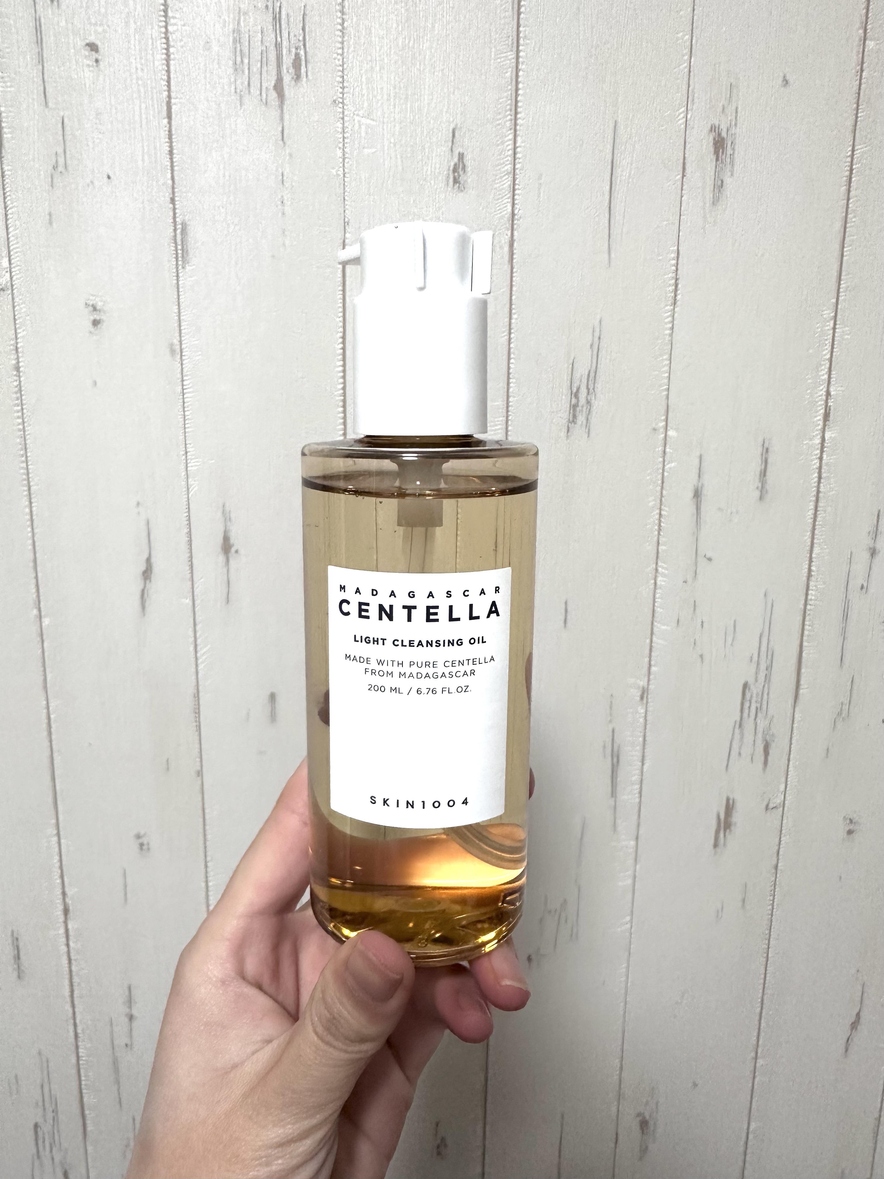 センテラ ライトクレンジングオイル/SKIN1004/オイルクレンジングを使ったクチコミ（1枚目）