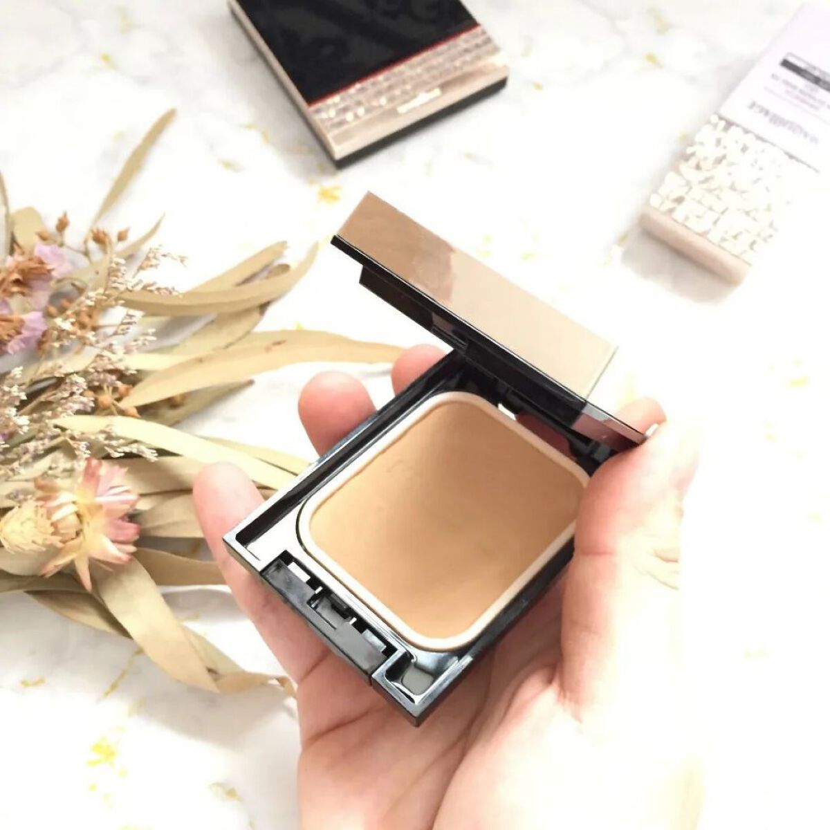 ドラマティックパウダリー EX/マキアージュ/パウダーファンデーションを使ったクチコミ（3枚目）