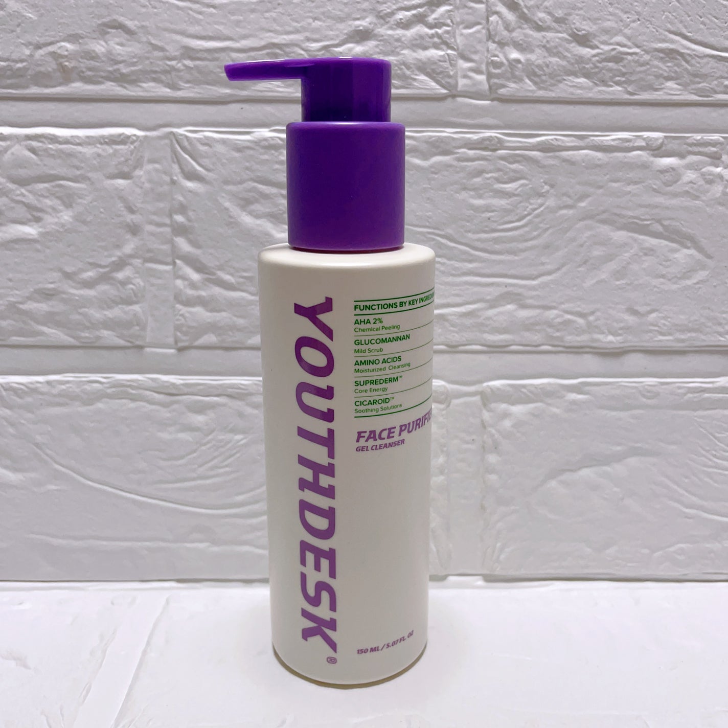 フェースピュリファイアジェルクレンザー/YOUTHDESK/クレンジングジェルを使ったクチコミ(1枚目)