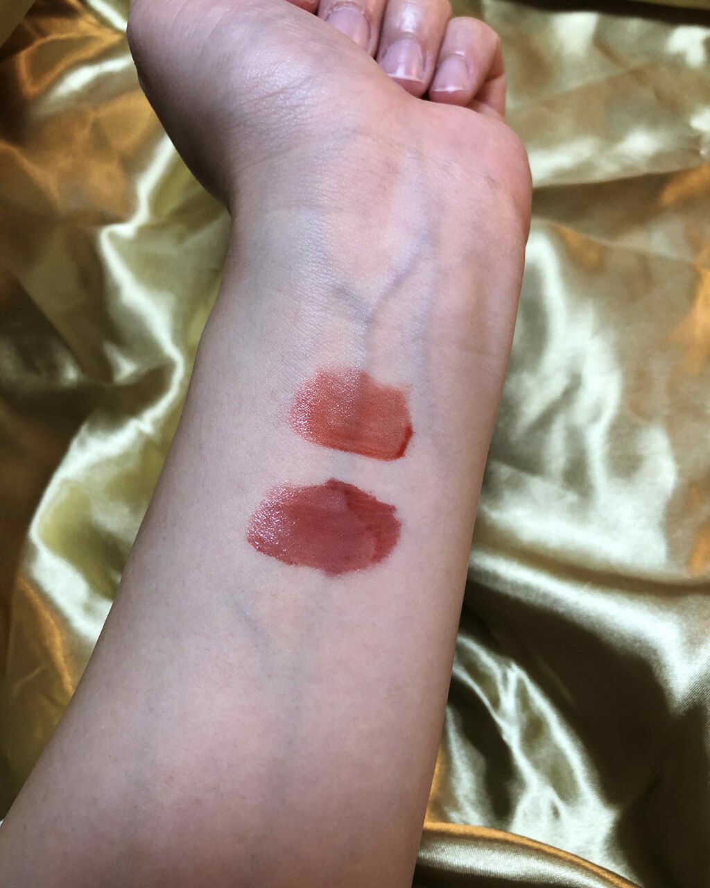 グラスティングウォーターティント/rom&nd/リップティントを使ったクチコミ（2枚目）