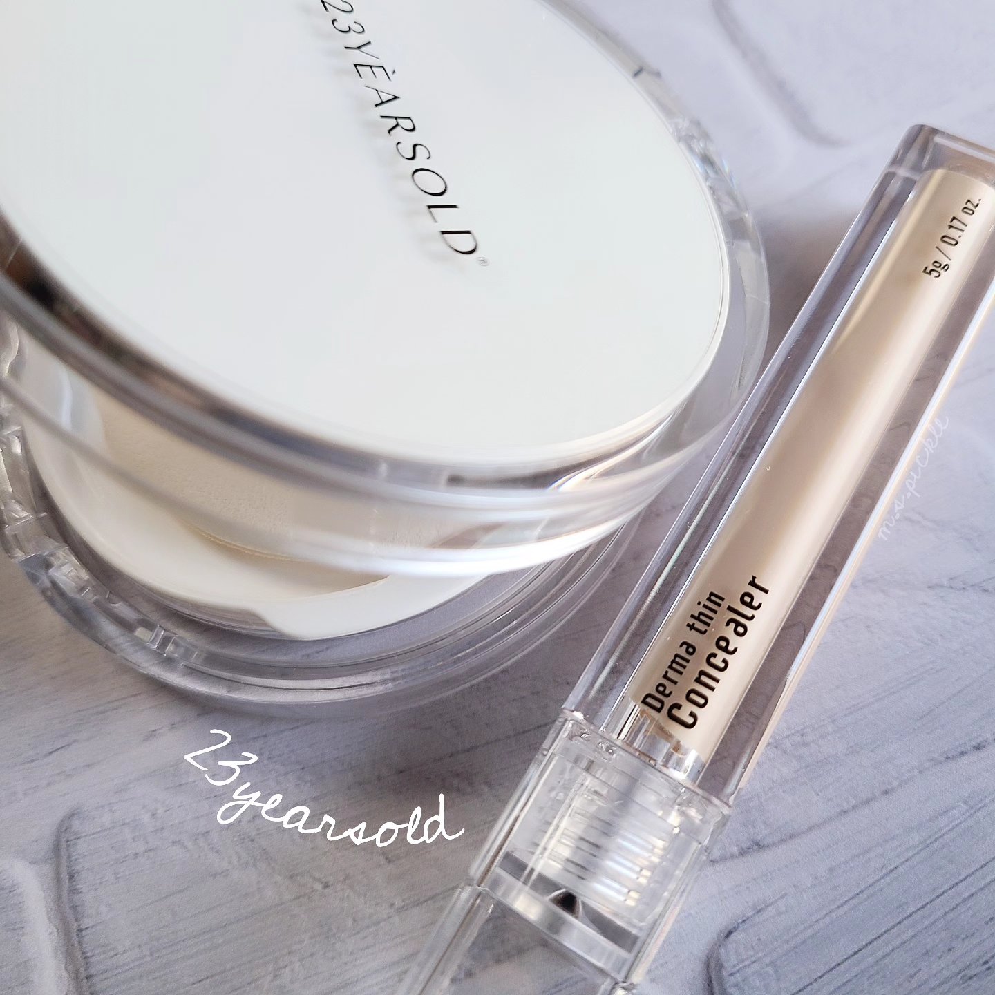 ダーマシンコンシーラー/23years old/リキッドコンシーラーを使ったクチコミ（1枚目）