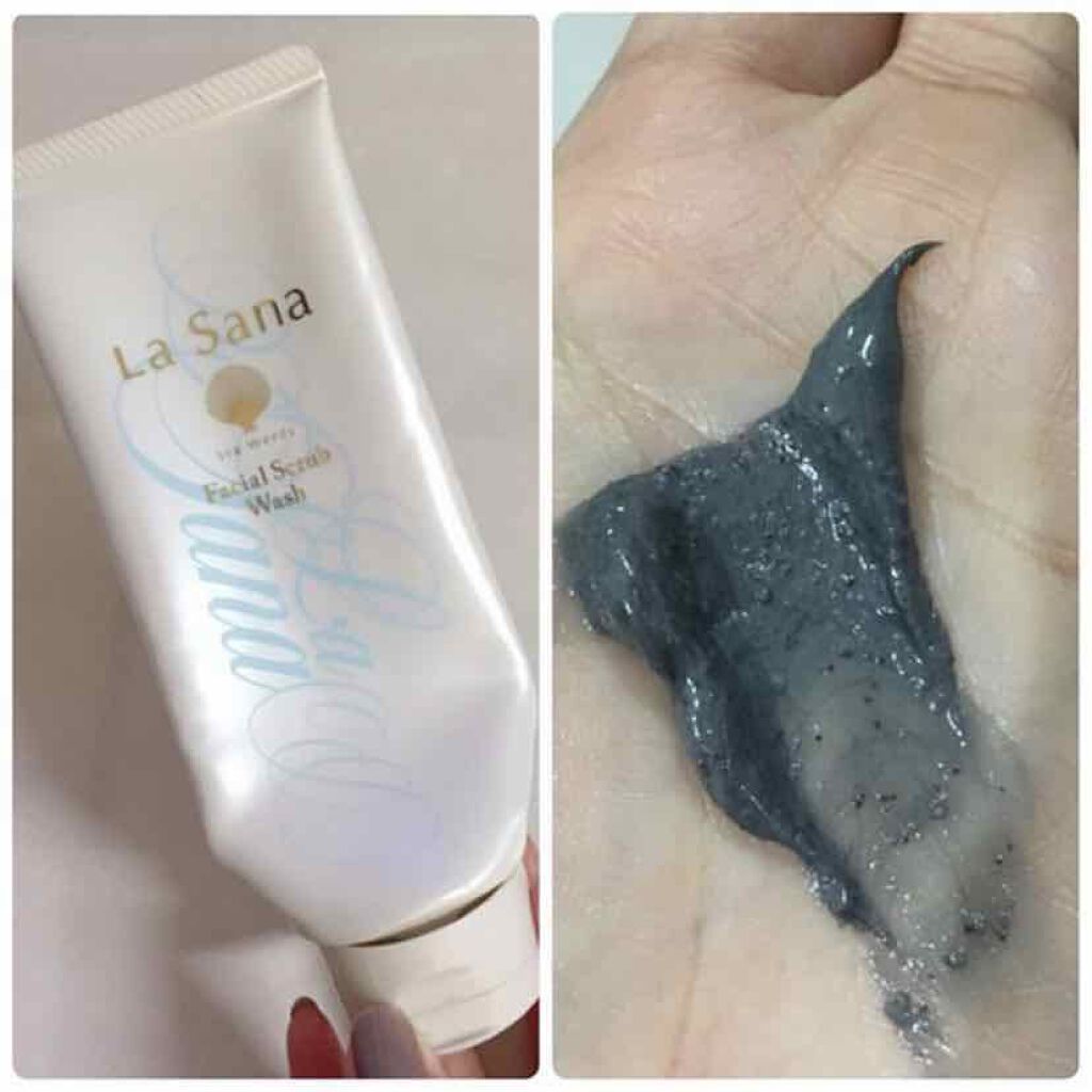 海藻 海泥 スクラブ/ラサーナ/洗顔フォームを使ったクチコミ（1枚目）