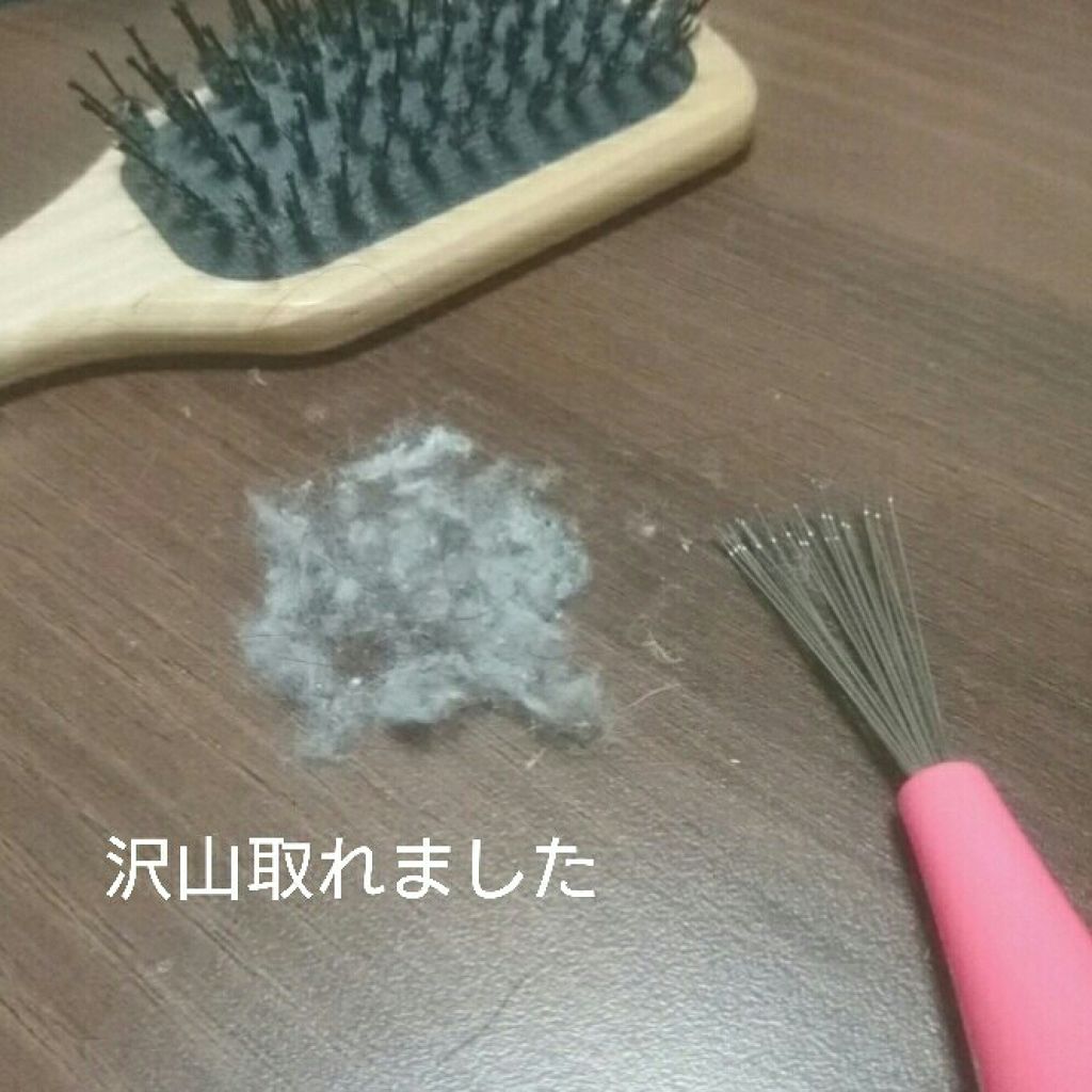 ヘアーブラシクリーナー/キャンドゥ/ヘアケアグッズを使ったクチコミ(4枚目)