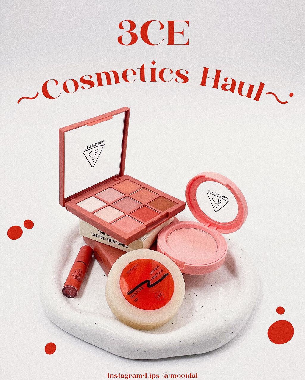 3CE フェイスブラッシュ モノピンク/3CE/パウダーチークを使ったクチコミ（1枚目）