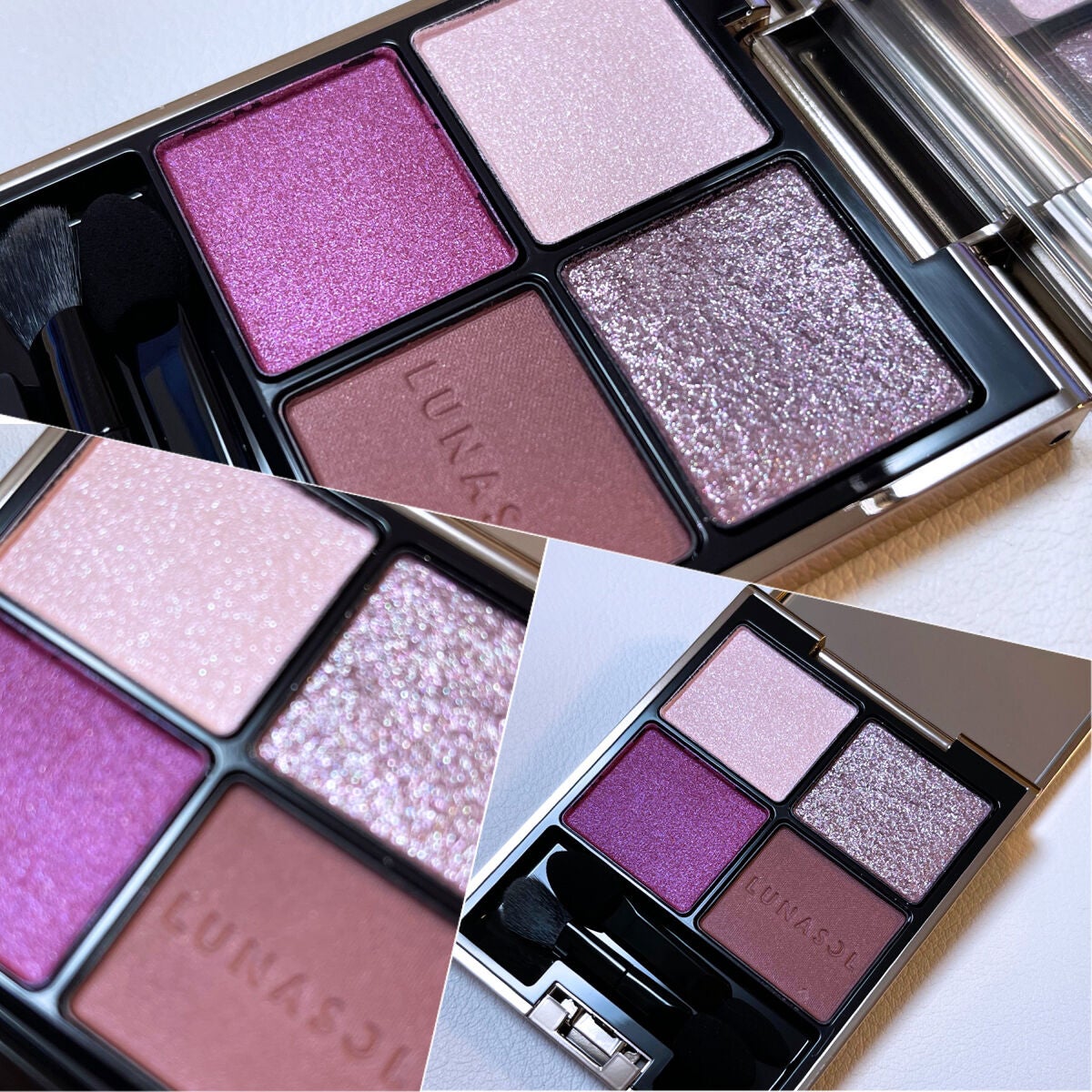 アイカラーレーション/LUNASOL/アイシャドウパレットを使ったクチコミ(3枚目)