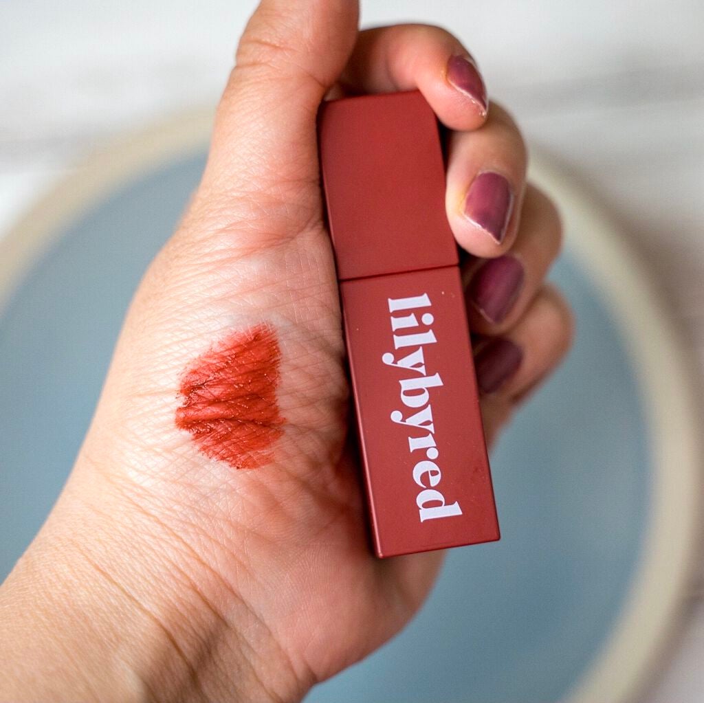 ムードライアー ベルベットティント/lilybyred/リップティントを使ったクチコミ(2枚目)