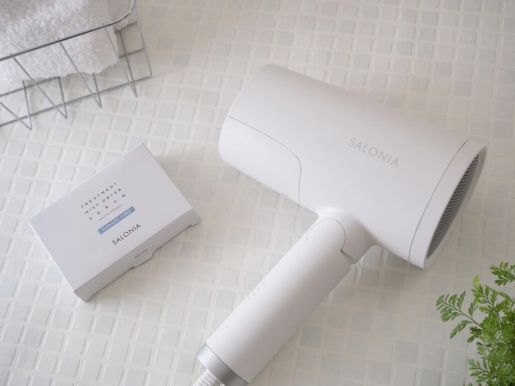 トリートメントミストドライヤー /SALONIA/ドライヤーを使ったクチコミ（1枚目）