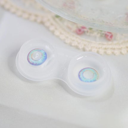 claracontact ホログラムブルー/CLARA CONTACT/カラーコンタクトレンズを使ったクチコミ(6枚目)