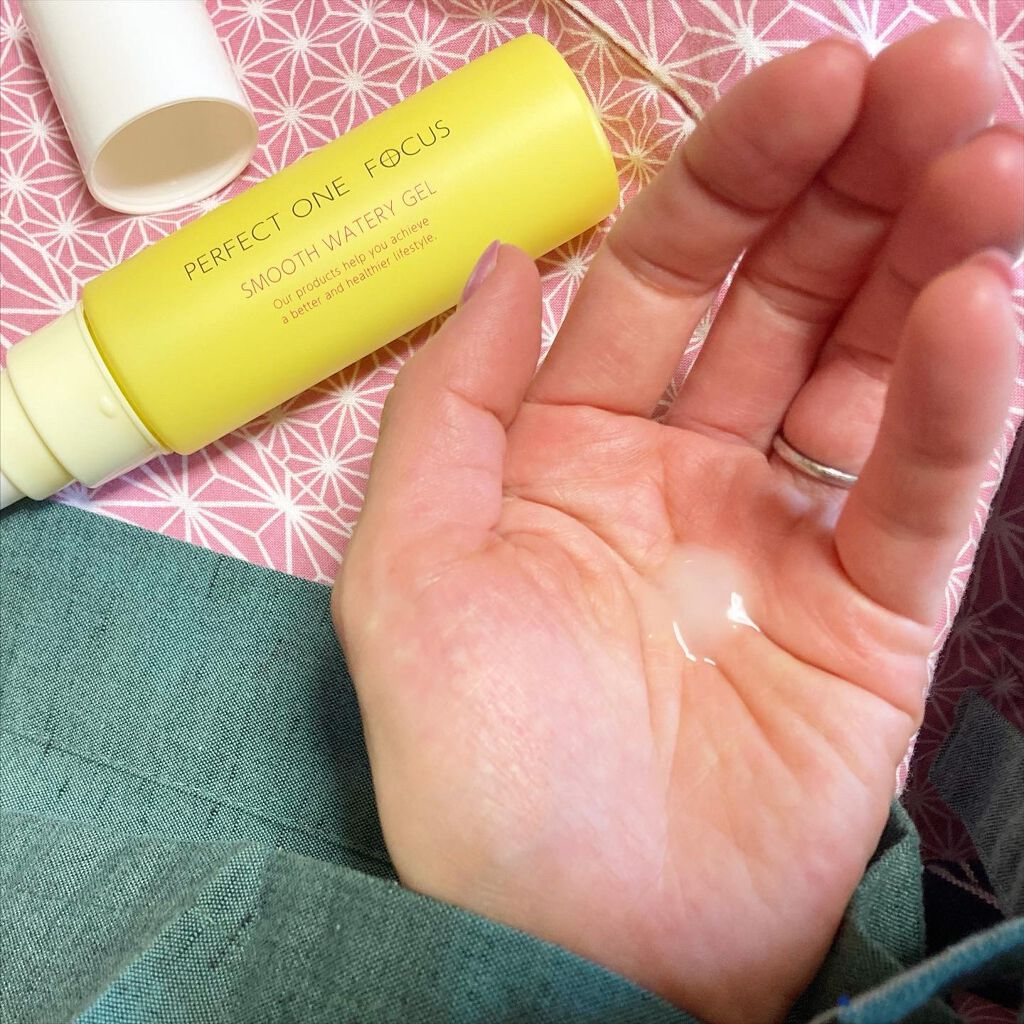 パーフェクトワンフォーカス スムースウォータリージェル/PERFECT ONE  FOCUS/オールインワン化粧品を使ったクチコミ（2枚目）