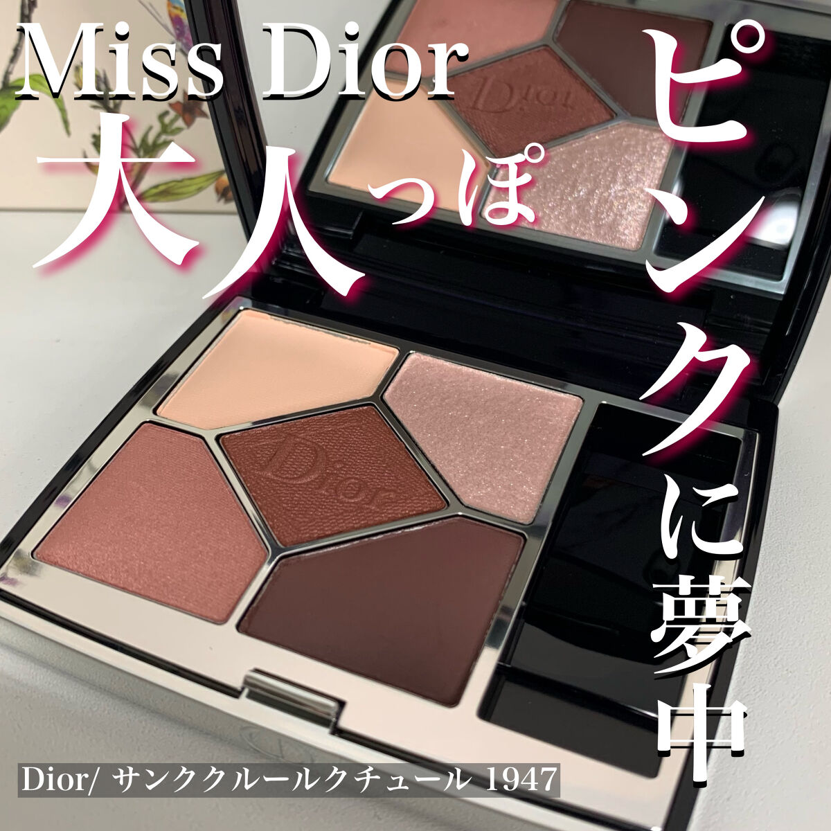 【旧】サンク クルール クチュール/Dior/アイシャドウパレットを使ったクチコミ（1枚目）