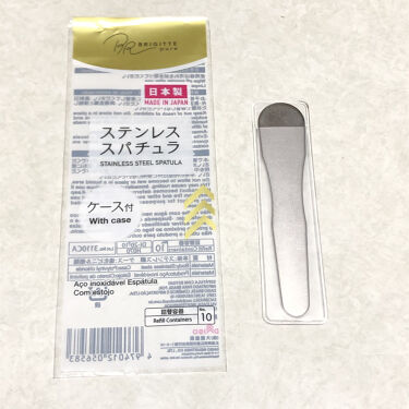 ステンレススパチュラ Daisoの口コミ 超優秀 100均で買えるおすすめスキンケアグッズ ダイソーステンレススパ By えび天丸 混合肌 代後半 Lips
