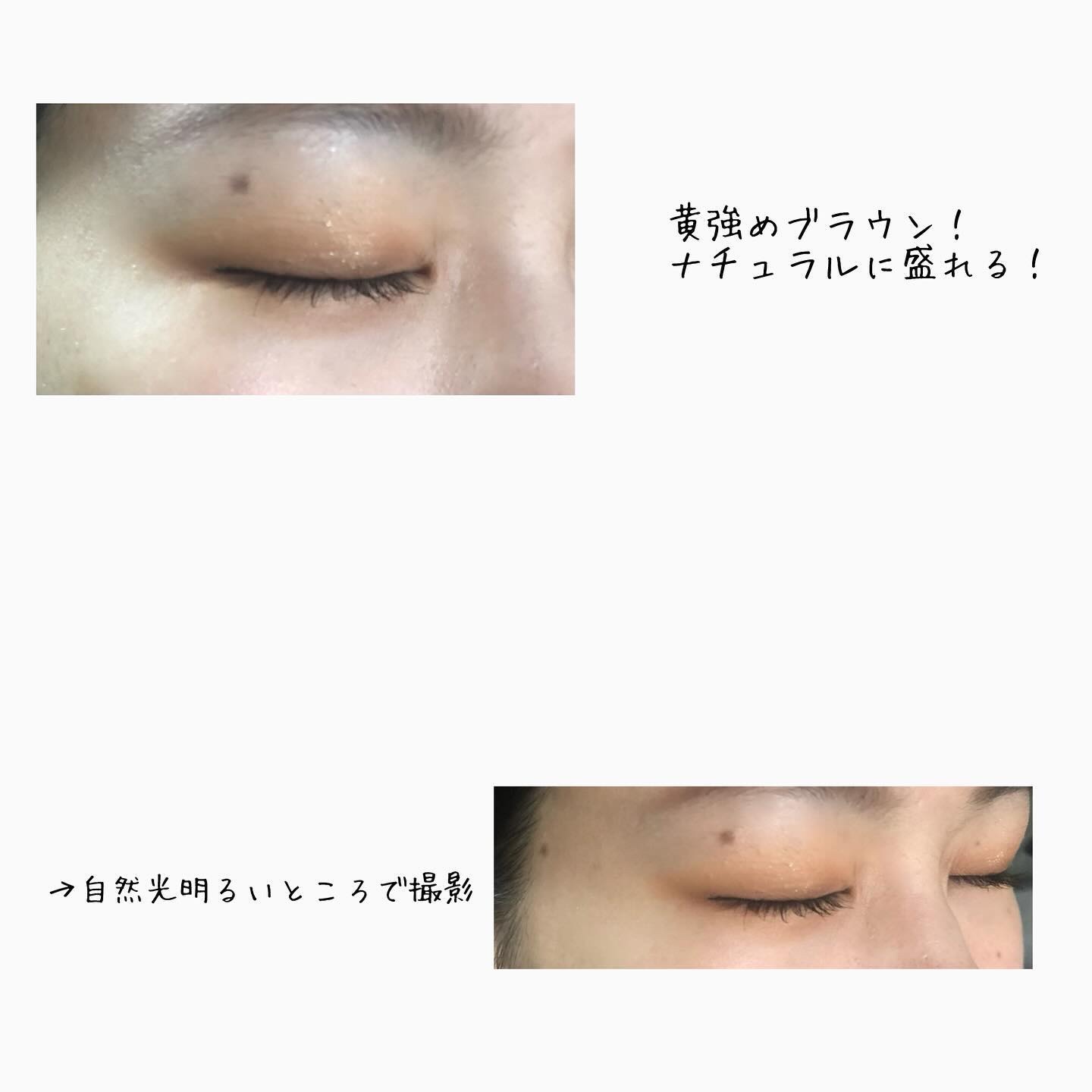 ビタートーンアイシャドウ 03 ビスケットブラウン/CEZANNE/パウダーアイシャドウを使ったクチコミ（3枚目）