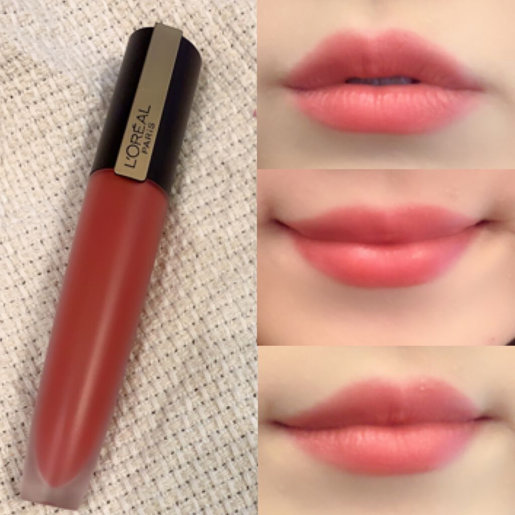 ルージュシグネチャー /ロレアル パリ/リップグロスを使ったクチコミ(1枚目)