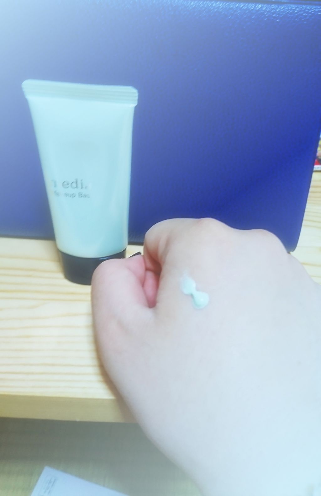 メイクアップベースS(グリーン)/media/化粧下地を使ったクチコミ(2枚目)