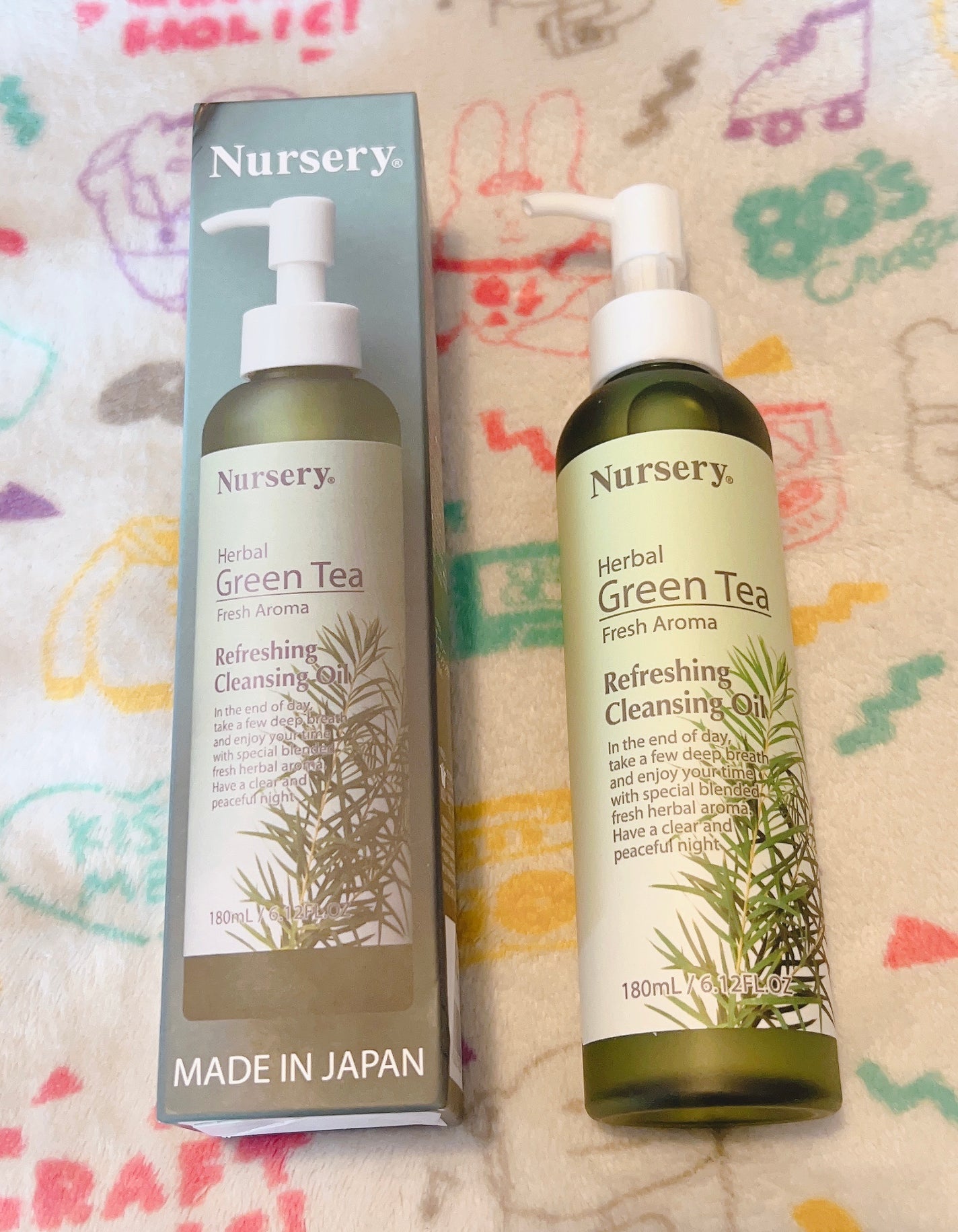 リフレッシングクレンジングオイル ハーバルグリーンティー/Nursery(ナーセリー)/オイルクレンジングを使ったクチコミ(1枚目)