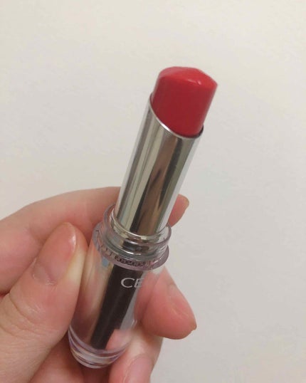 ラスティンググロスリップ/CEZANNE/口紅を使ったクチコミ(2枚目)