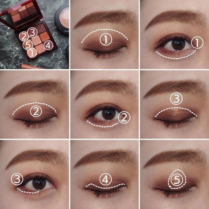 BROWN obsessions/Huda Beauty/アイシャドウパレットを使ったクチコミ(4枚目)