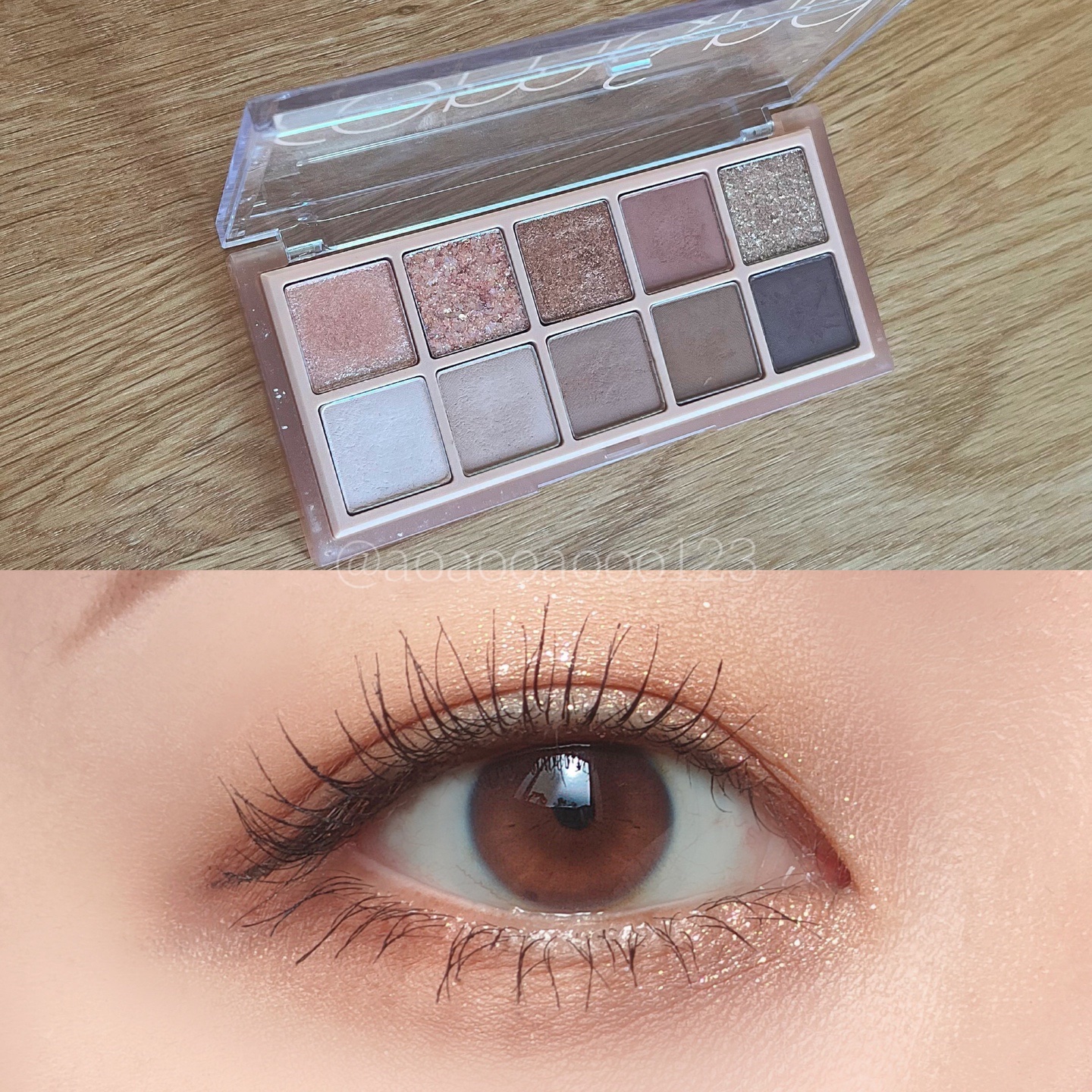 ベターザンパレット 02 マホガニーガーデン(MAHOGANY GARDEN)/rom&nd/アイシャドウパレットを使ったクチコミ（1枚目）