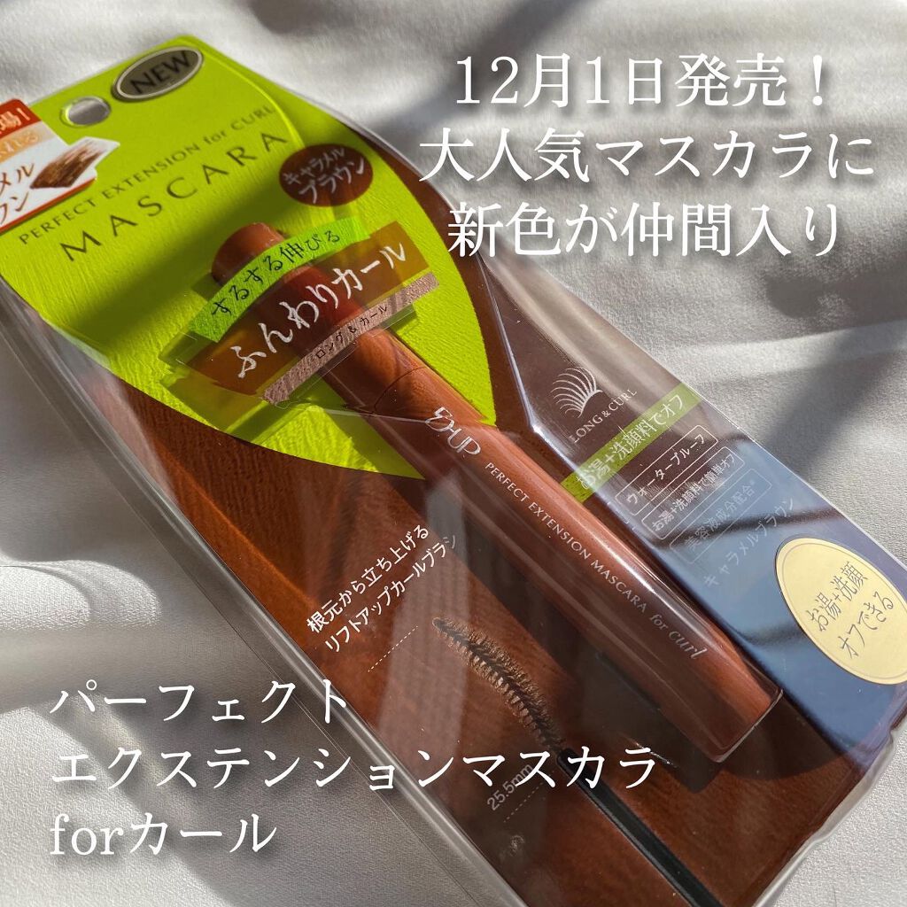 パーフェクトエクステンション マスカラ for カール/D-UP/マスカラを使ったクチコミ（2枚目）