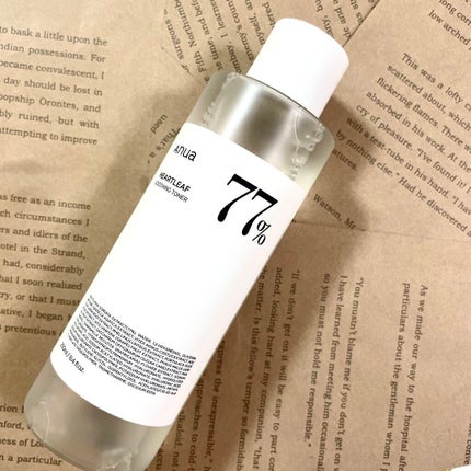 ドクダミ 77 スージングトナー/Anua/化粧水を使ったクチコミ(1枚目)