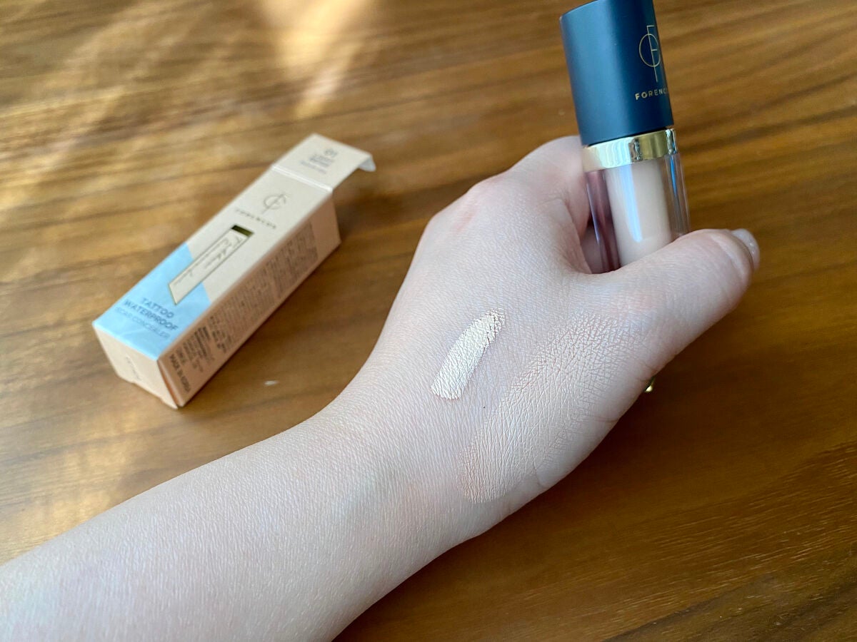 タトゥーウォータープルーフスカーコンシーラー/フォレンコス/リキッドコンシーラーを使ったクチコミ(4枚目)