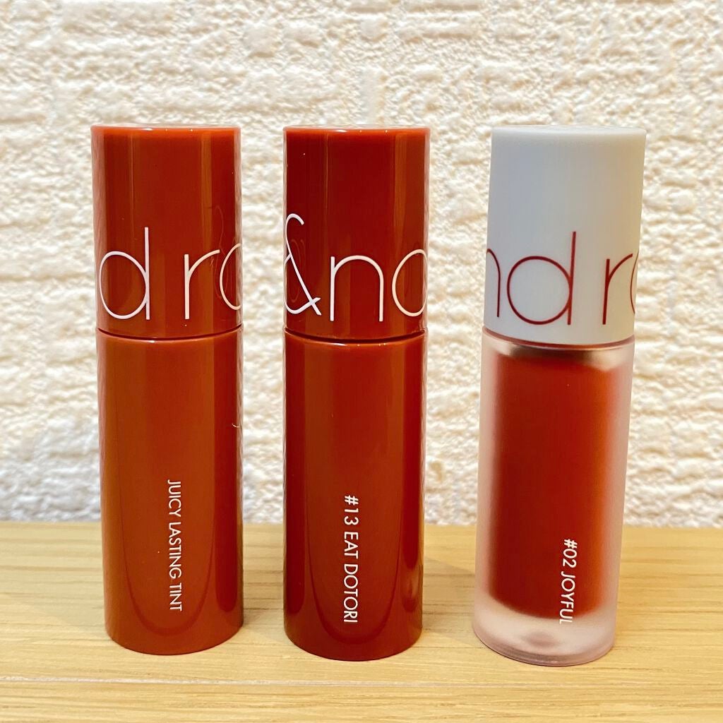 ベストティントエディション ミニリップキット/rom&nd/リップティントを使ったクチコミ(4枚目)