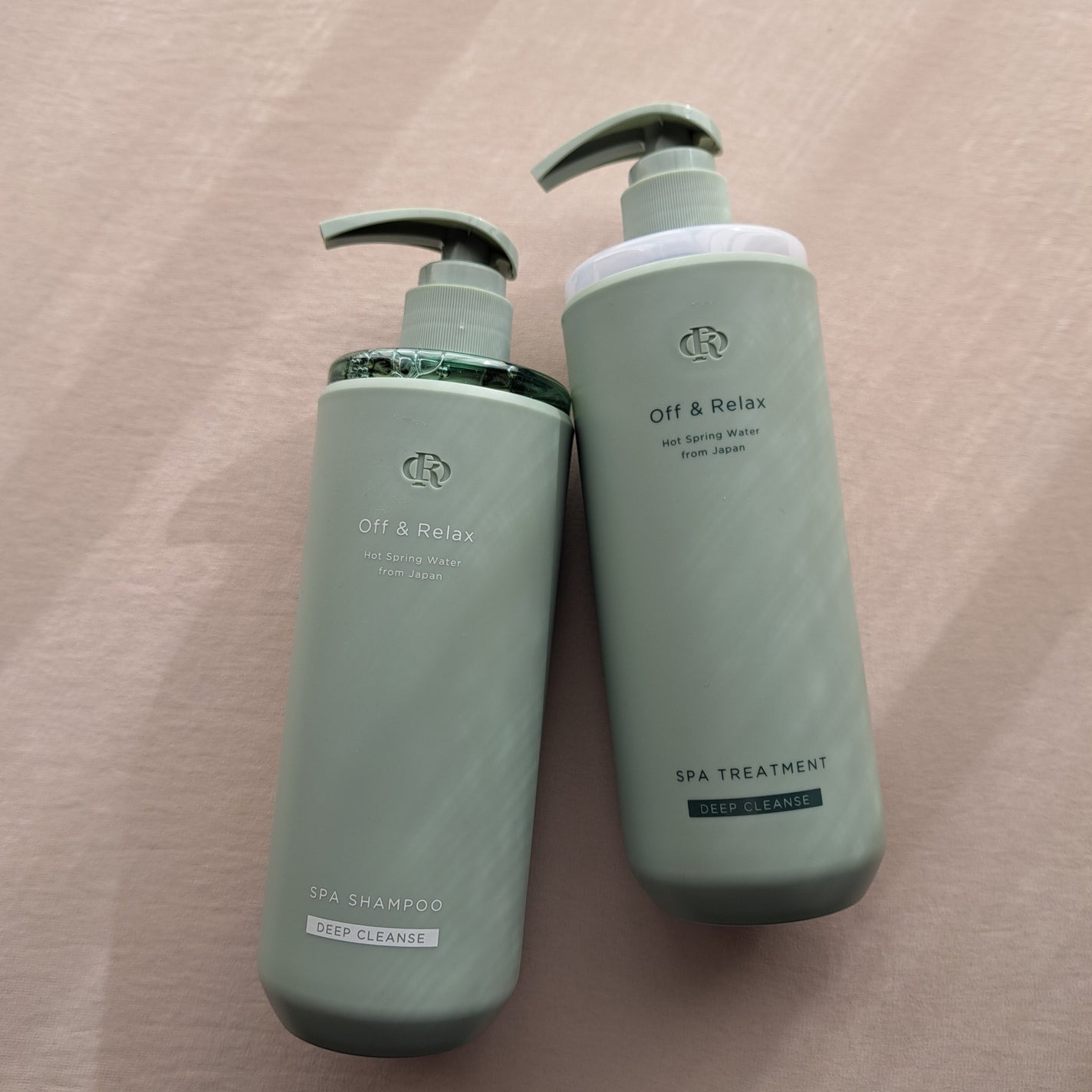スパ・シャンプー/ヘアトリートメント ディープクレンズ/Off&Relax/市販シャンプーを使ったクチコミ(1枚目)